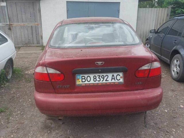 Червоний Деу Сенс, об'ємом двигуна 1.3 л та пробігом 131 тис. км за 1600 $, фото 3 на Automoto.ua