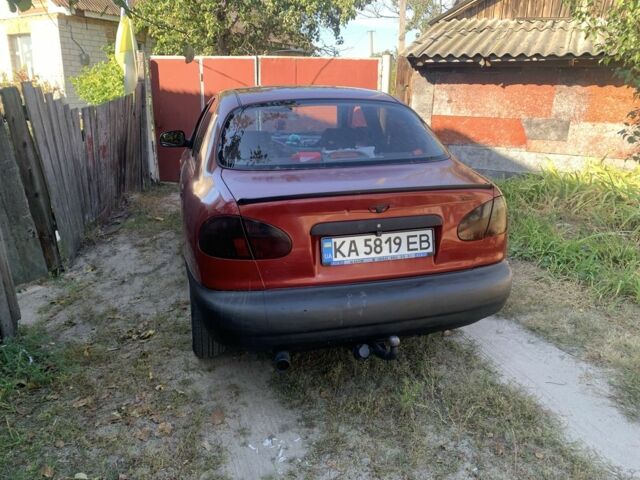 Красный Дэу Сенс, объемом двигателя 1.4 л и пробегом 166 тыс. км за 2000 $, фото 2 на Automoto.ua