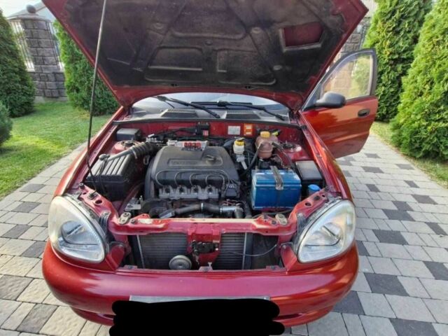 Красный Дэу Сенс, объемом двигателя 1.4 л и пробегом 200 тыс. км за 1700 $, фото 4 на Automoto.ua