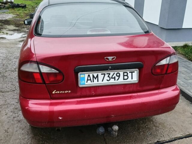 Червоний Деу Сенс, об'ємом двигуна 1.5 л та пробігом 180 тис. км за 800 $, фото 3 на Automoto.ua