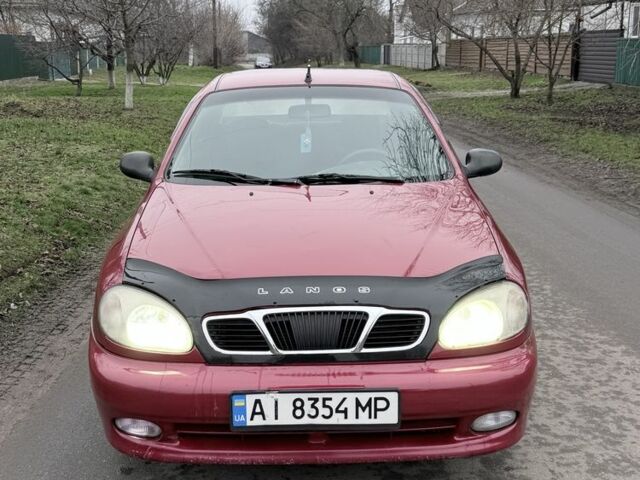 Красный Дэу Сенс, объемом двигателя 1.5 л и пробегом 190 тыс. км за 1750 $, фото 1 на Automoto.ua