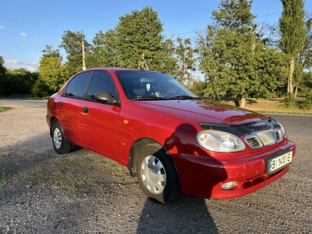 Червоний Деу Сенс, об'ємом двигуна 1.5 л та пробігом 110 тис. км за 3150 $, фото 1 на Automoto.ua