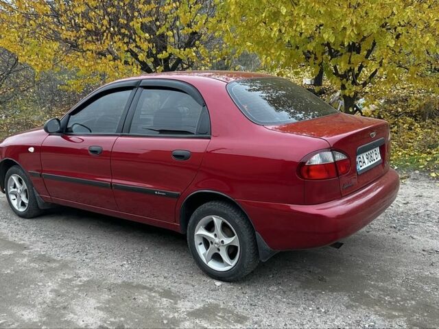 Красный Дэу Сенс, объемом двигателя 1.5 л и пробегом 183 тыс. км за 3000 $, фото 1 на Automoto.ua