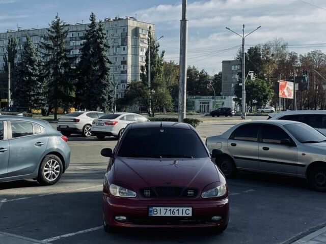 Красный Дэу Сенс, объемом двигателя 1.4 л и пробегом 190 тыс. км за 2500 $, фото 1 на Automoto.ua