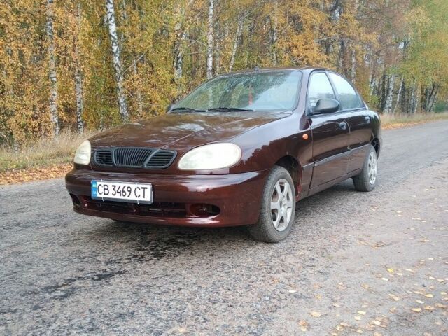 Красный Дэу Сенс, объемом двигателя 1.4 л и пробегом 190 тыс. км за 1850 $, фото 1 на Automoto.ua