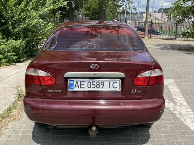 Красный Дэу Сенс, объемом двигателя 1.3 л и пробегом 173 тыс. км за 1450 $, фото 4 на Automoto.ua