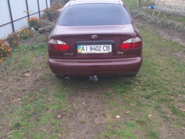 Червоний Деу Сенс, об'ємом двигуна 1.3 л та пробігом 42 тис. км за 3100 $, фото 1 на Automoto.ua