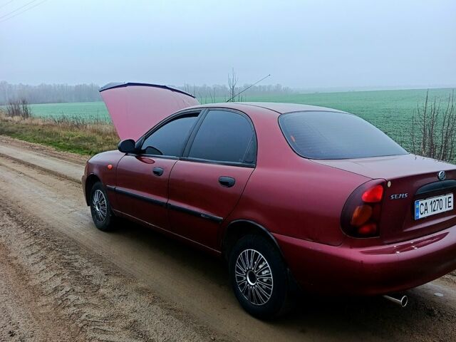 Красный Дэу Сенс, объемом двигателя 1.3 л и пробегом 165 тыс. км за 2100 $, фото 2 на Automoto.ua