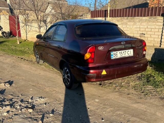 Красный Дэу Сенс, объемом двигателя 1.3 л и пробегом 145 тыс. км за 1750 $, фото 1 на Automoto.ua