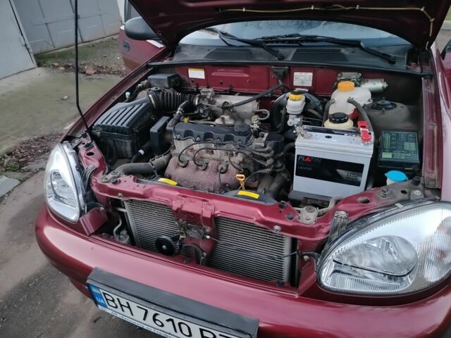 Красный Дэу Сенс, объемом двигателя 1.5 л и пробегом 49 тыс. км за 3500 $, фото 8 на Automoto.ua