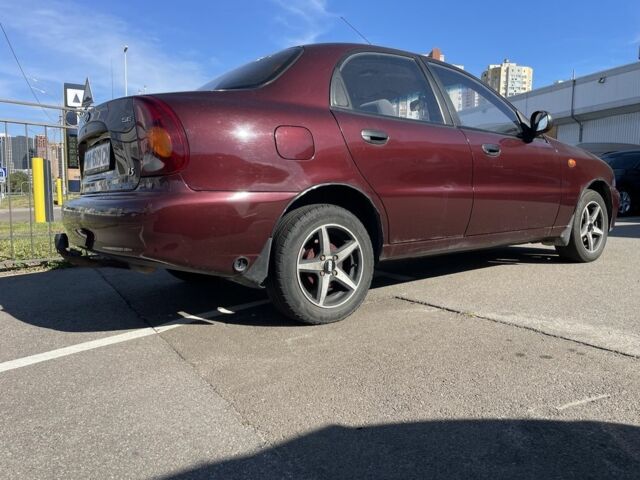 Красный Дэу Сенс, объемом двигателя 1.5 л и пробегом 134 тыс. км за 2600 $, фото 3 на Automoto.ua