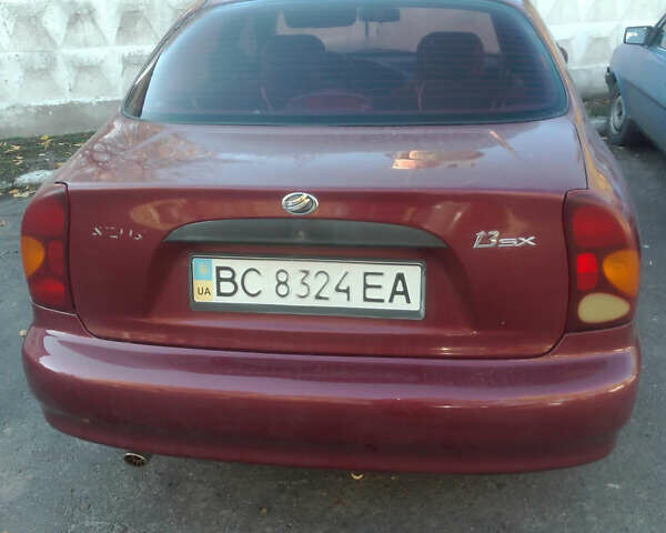 Красный Дэу Сенс, объемом двигателя 1.3 л и пробегом 164 тыс. км за 2500 $, фото 2 на Automoto.ua