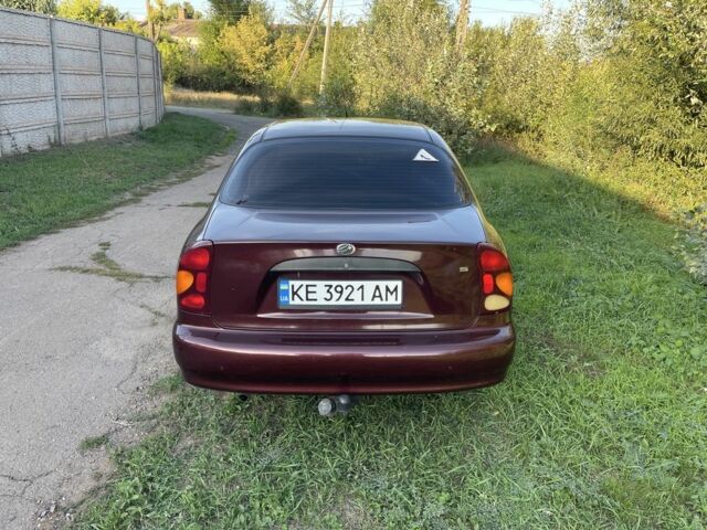 Красный Дэу Сенс, объемом двигателя 1.3 л и пробегом 125 тыс. км за 2900 $, фото 5 на Automoto.ua