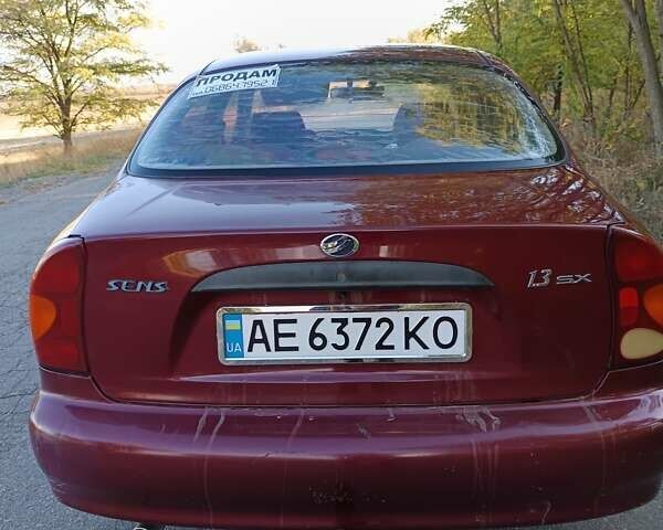 Червоний Деу Сенс, об'ємом двигуна 1.3 л та пробігом 258 тис. км за 3500 $, фото 8 на Automoto.ua
