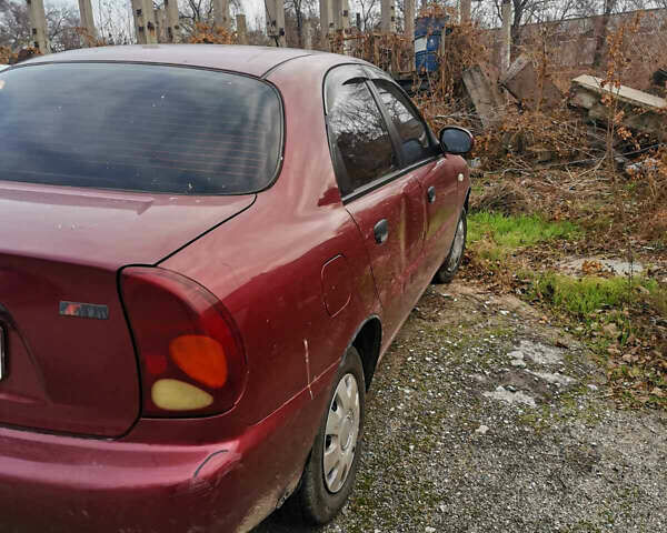 Красный Дэу Сенс, объемом двигателя 1.3 л и пробегом 186 тыс. км за 2600 $, фото 3 на Automoto.ua