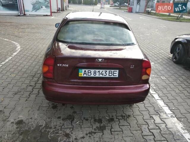 Красный Дэу Сенс, объемом двигателя 1.3 л и пробегом 126 тыс. км за 1950 $, фото 7 на Automoto.ua