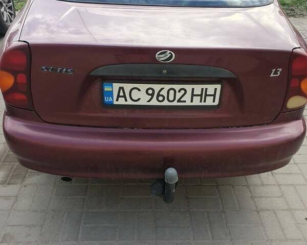 Червоний Деу Сенс, об'ємом двигуна 1.3 л та пробігом 374 тис. км за 1800 $, фото 18 на Automoto.ua