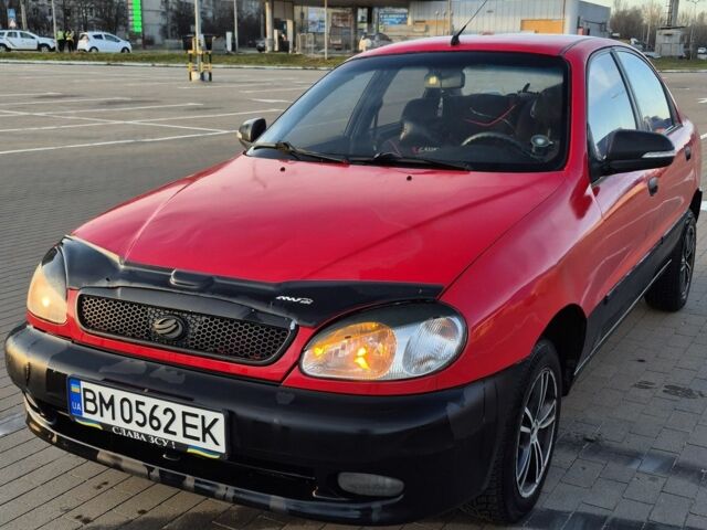 Красный Дэу Сенс, объемом двигателя 1.5 л и пробегом 144 тыс. км за 2400 $, фото 1 на Automoto.ua