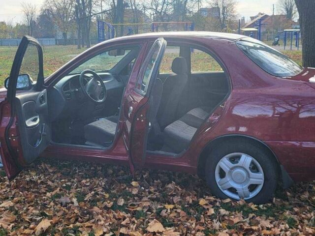 Красный Дэу Сенс, объемом двигателя 1.5 л и пробегом 84 тыс. км за 3550 $, фото 8 на Automoto.ua