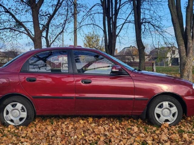 Красный Дэу Сенс, объемом двигателя 1.5 л и пробегом 84 тыс. км за 3550 $, фото 5 на Automoto.ua