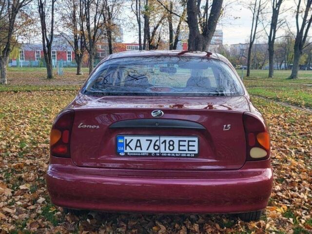 Красный Дэу Сенс, объемом двигателя 1.5 л и пробегом 84 тыс. км за 3550 $, фото 7 на Automoto.ua