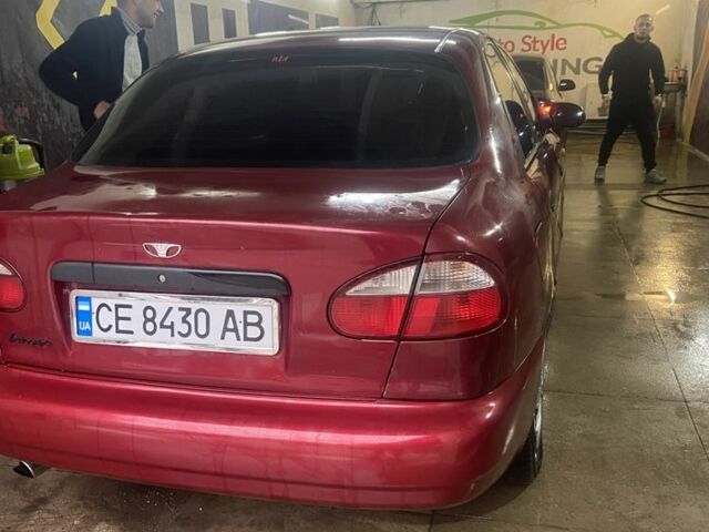 Красный Дэу Сенс, объемом двигателя 1.5 л и пробегом 104 тыс. км за 1500 $, фото 1 на Automoto.ua