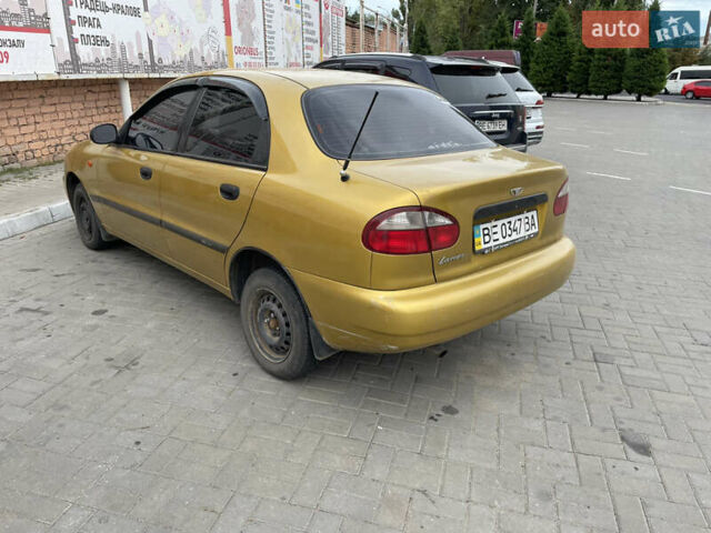 Желтый Дэу Сенс, объемом двигателя 1.3 л и пробегом 198 тыс. км за 1700 $, фото 2 на Automoto.ua