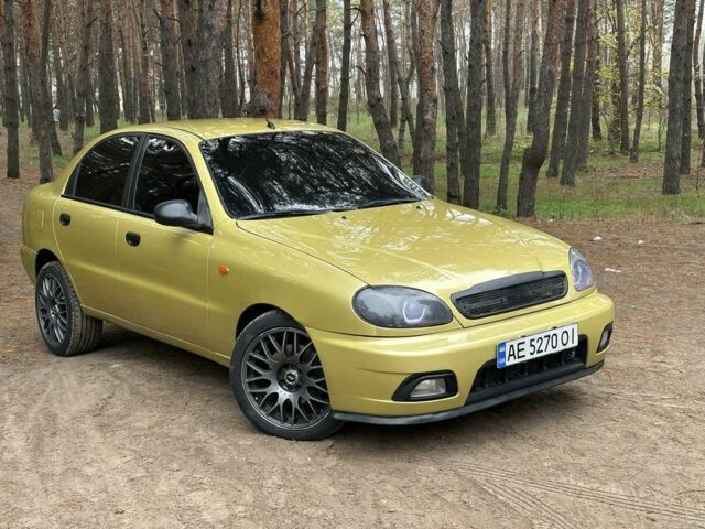 Желтый Дэу Сенс, объемом двигателя 1.5 л и пробегом 244 тыс. км за 2699 $, фото 4 на Automoto.ua