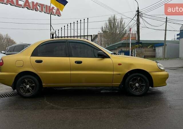 Желтый Дэу Сенс, объемом двигателя 1.3 л и пробегом 242 тыс. км за 2199 $, фото 6 на Automoto.ua