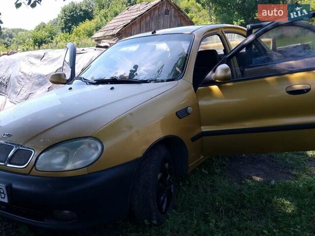 Желтый Дэу Сенс, объемом двигателя 1.3 л и пробегом 281 тыс. км за 1334 $, фото 4 на Automoto.ua