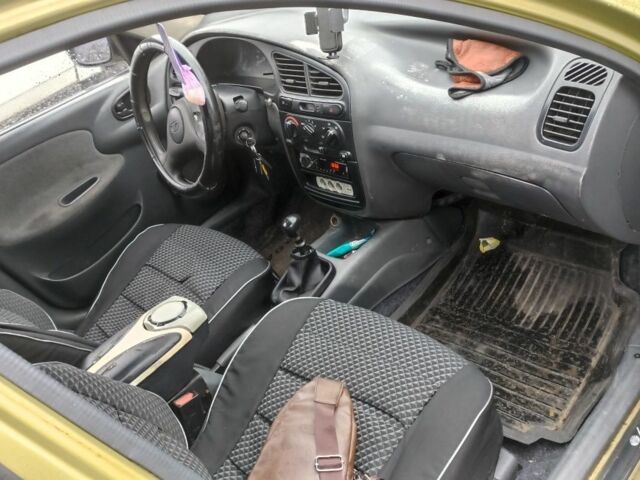 Желтый Дэу Сенс, объемом двигателя 1.3 л и пробегом 20 тыс. км за 1400 $, фото 5 на Automoto.ua