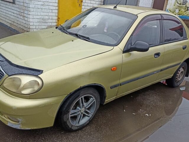 Желтый Дэу Сенс, объемом двигателя 1.3 л и пробегом 20 тыс. км за 1400 $, фото 2 на Automoto.ua