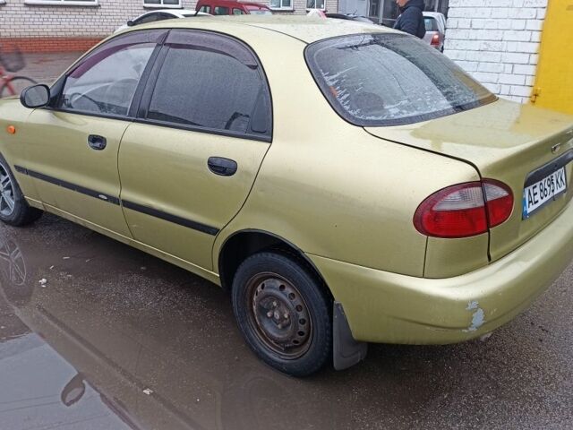 Желтый Дэу Сенс, объемом двигателя 1.3 л и пробегом 20 тыс. км за 1400 $, фото 3 на Automoto.ua