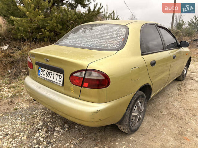 Желтый Дэу Сенс, объемом двигателя 1.3 л и пробегом 154 тыс. км за 1800 $, фото 7 на Automoto.ua