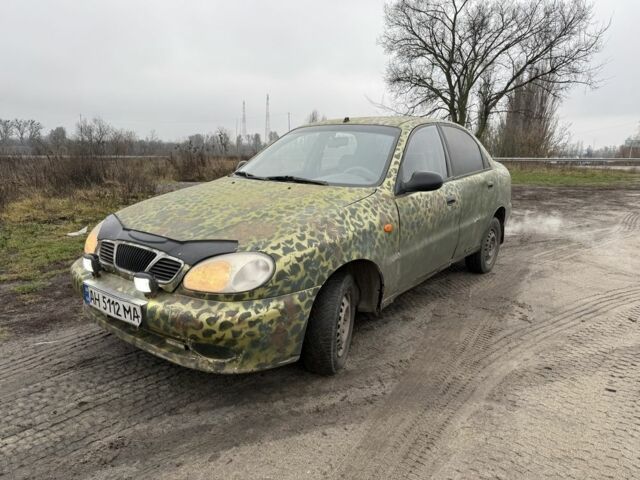 Жовтий Деу Сенс, об'ємом двигуна 1.3 л та пробігом 250 тис. км за 899 $, фото 1 на Automoto.ua