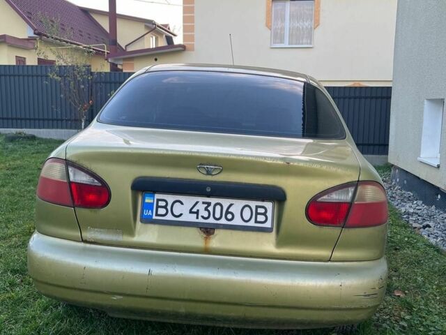 Жовтий Деу Сенс, об'ємом двигуна 1.3 л та пробігом 150 тис. км за 600 $, фото 1 на Automoto.ua