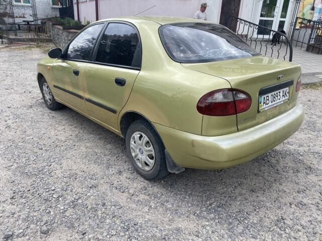 Желтый Дэу Сенс, объемом двигателя 1.5 л и пробегом 170 тыс. км за 1250 $, фото 3 на Automoto.ua
