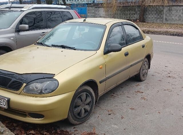 Жовтий Деу Сенс, об'ємом двигуна 1.5 л та пробігом 140 тис. км за 1776 $, фото 1 на Automoto.ua