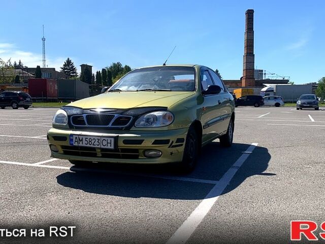 Желтый Дэу Сенс, объемом двигателя 13 л и пробегом 138 тыс. км за 1800 $, фото 3 на Automoto.ua