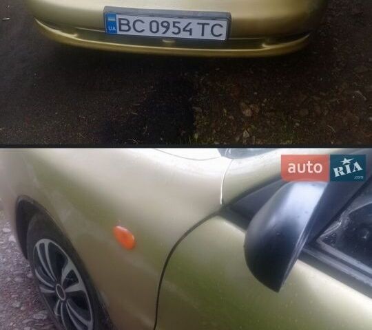 Желтый Дэу Сенс, объемом двигателя 1.5 л и пробегом 250 тыс. км за 1750 $, фото 2 на Automoto.ua