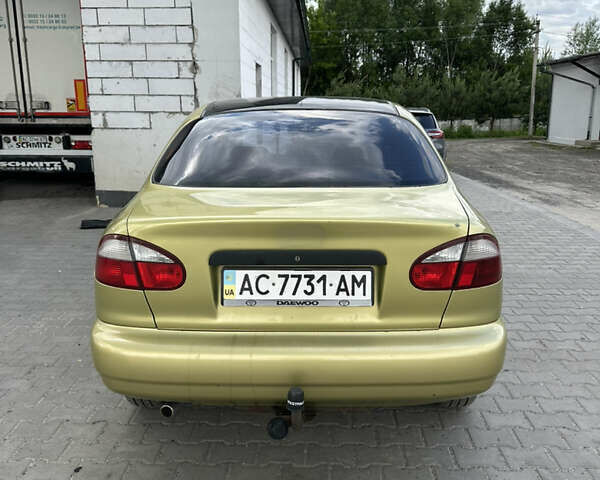 Жовтий Деу Сенс, об'ємом двигуна 1.4 л та пробігом 242 тис. км за 2000 $, фото 5 на Automoto.ua