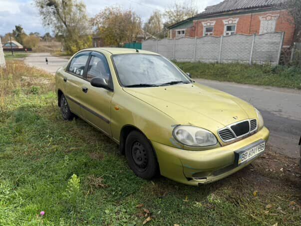 Жовтий Деу Сенс, об'ємом двигуна 1.5 л та пробігом 80 тис. км за 1050 $, фото 2 на Automoto.ua