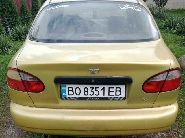 Желтый Дэу Сенс, объемом двигателя 1.4 л и пробегом 99 тыс. км за 1150 $, фото 2 на Automoto.ua