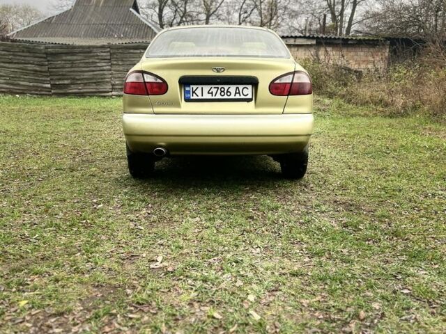 Желтый Дэу Сенс, объемом двигателя 1.5 л и пробегом 2 тыс. км за 1550 $, фото 4 на Automoto.ua