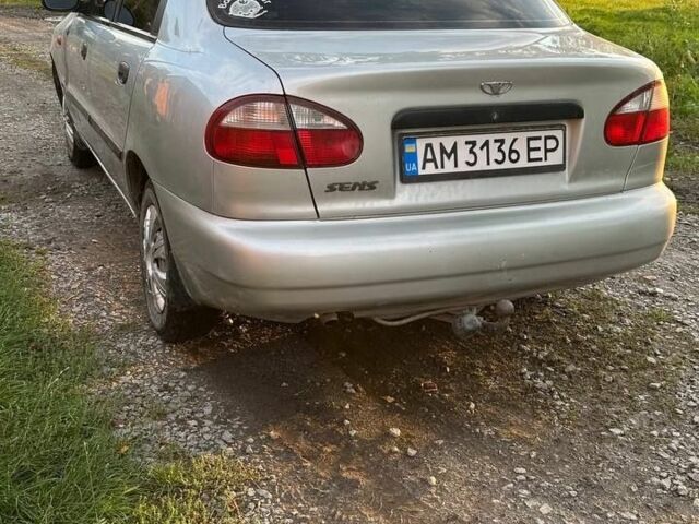 Сірий Деу Сенс, об'ємом двигуна 1.3 л та пробігом 170 тис. км за 2015 $, фото 4 на Automoto.ua