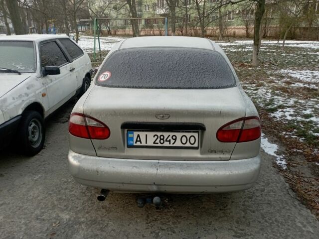 Серый Дэу Сенс, объемом двигателя 1.5 л и пробегом 230 тыс. км за 1200 $, фото 3 на Automoto.ua