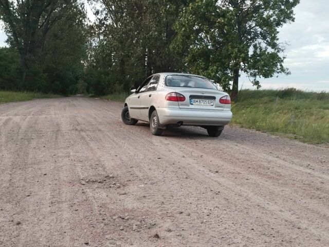 Серый Дэу Сенс, объемом двигателя 1.5 л и пробегом 195 тыс. км за 2600 $, фото 2 на Automoto.ua