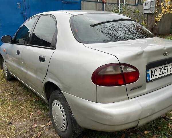 Сірий Деу Сенс, об'ємом двигуна 1.3 л та пробігом 225 тис. км за 1000 $, фото 3 на Automoto.ua