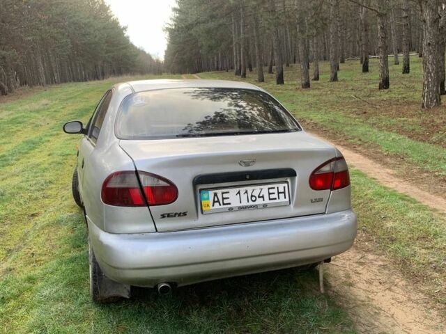 Сірий Деу Сенс, об'ємом двигуна 1.3 л та пробігом 300 тис. км за 1150 $, фото 1 на Automoto.ua