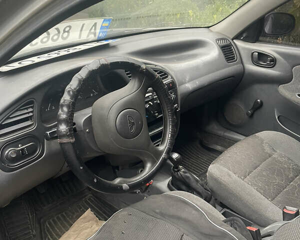 Сірий Деу Сенс, об'ємом двигуна 1.3 л та пробігом 200 тис. км за 1350 $, фото 5 на Automoto.ua